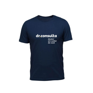 Camiseta  Dryfit Azul Unissex - dr.consulta